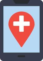 Location Flat Icon vector