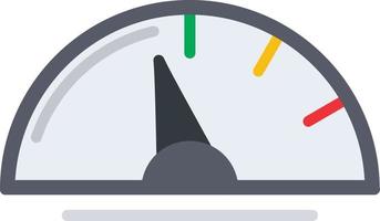 Speedometer Flat Icon vector