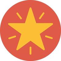 Star Flat Icon vector