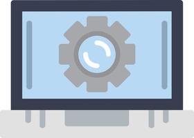 Settings Flat Icon vector