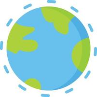 Ozone Layer Flat Icon vector