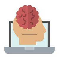 Brain Flat Icon vector