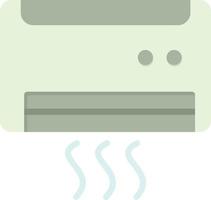 Air Conditioner  Flat Icon vector