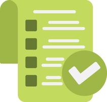 Checklist Vector Flat Icon