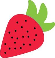 Strawbery Flat Icon vector