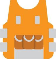 Vest  Flat Icon vector
