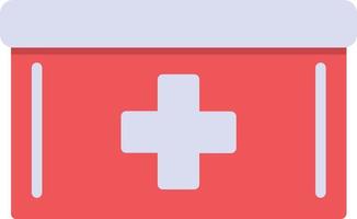First Aid   Flat Icon vector