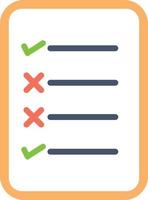 Checklist Vector Flat Icon