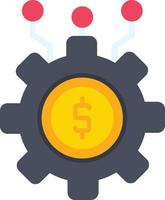 Operational Cost Vector Flat Icon