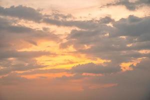 Background cloud summer. Cloud summer. Sky cloud cinematic. Natural sky beautiful and cinematic sunset texture background photo