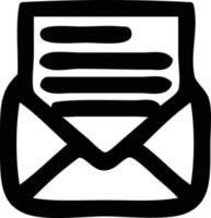 envelope letter icon vector