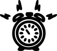 icono de reloj despertador vector