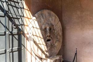 Rome, Italy, 2022 - Mouth of Truth, Rome, Italy photo