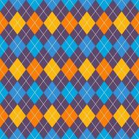 Argyle seamless pattern background.Simple flat vector illustration.