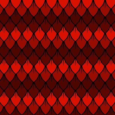 Red Dragon scales seamless pattern for decoration, background, wallpaper.  Vector illustration 10041201 Vector Art at Vecteezy