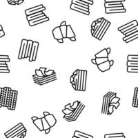 Pile Objects Things Vector Seamless Pattern