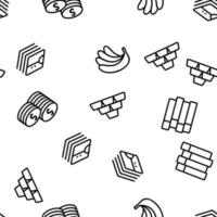 Pile Objects Things Vector Seamless Pattern