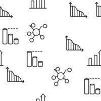 Analysing Data Vector Seamless Pattern