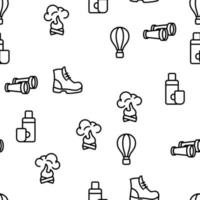 Adventure Vector Seamless Pattern