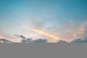 Background cloud summer. Cloud summer. Sky cloud cinematic. Natural sky beautiful and cinematic sunset texture background photo