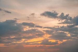 Background cloud summer. Cloud summer. Sky cloud cinematic. Natural sky beautiful and cinematic sunset texture background photo