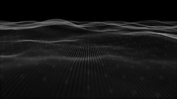 Abstract Digital Waving Lines Fx Background Loop video