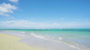 paesaggio della spiaggia dell'Oceano Atlantico video