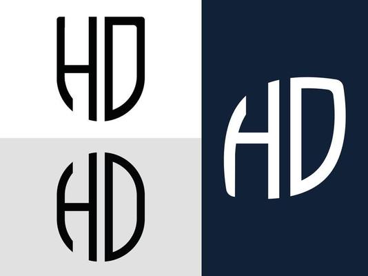 Creative Initial Letters HD Logo Designs Bundle.