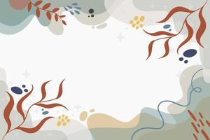 flat background with scandinavian color vector