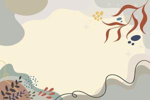 flat background with scandinavian color vector