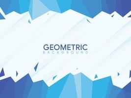 creative abstract geometric shapes background vector