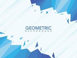 creative abstract geometric shapes background vector