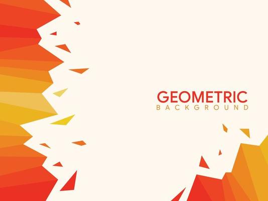 creative abstract geometric shapes background