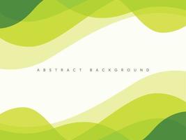 gradient abstract colorfull green background vector