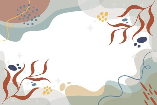 fondo plano con color escandinavo vector