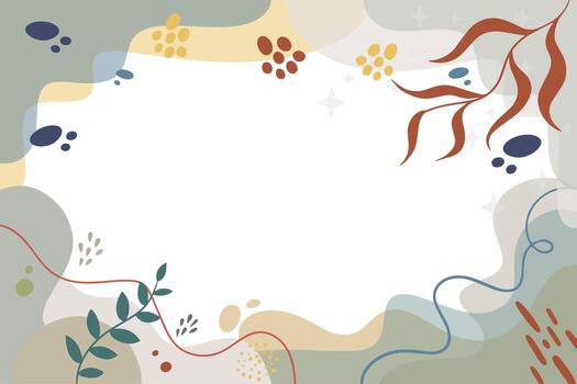 fondo plano con color escandinavo vector