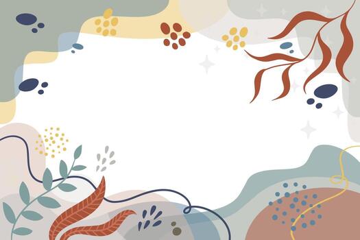 fondo plano con color escandinavo vector