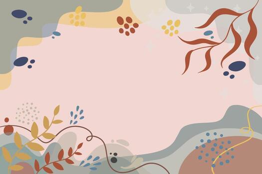 fondo plano con color escandinavo vector