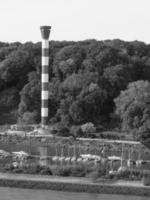 hamburgo en el río elba en alemania foto