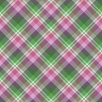 Seamless pattern in fine cozy violet, pink and green colors for plaid, fabric, textile, clothes, tablecloth and other things. Vector image. 2