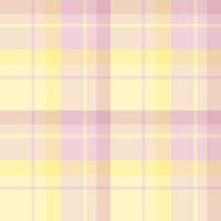 Seamless pattern in fantasy light pink and yellow colors for plaid, fabric, textile, clothes, tablecloth and other things. Vector image.