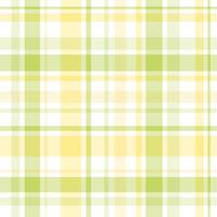 Seamless pattern in fantasy light yellow and bright green colors for plaid, fabric, textile, clothes, tablecloth and other things. Vector image.