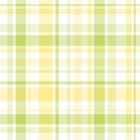 patrón impecable en colores amarillo claro y verde brillante de fantasía para tela escocesa, tela, textil, ropa, mantel y otras cosas. imagen vectorial vector