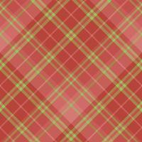Seamless pattern in fascinating cute christmas red and green colors for plaid, fabric, textile, clothes, tablecloth and other things. Vector image. 2