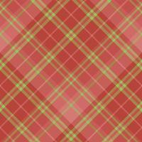 Seamless pattern in fascinating cute christmas red and green colors for plaid, fabric, textile, clothes, tablecloth and other things. Vector image. 2