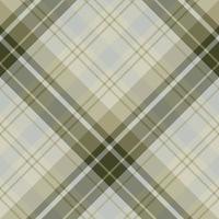 Seamless pattern in fascinating swamp green, gray and beige colors for plaid, fabric, textile, clothes, tablecloth and other things. Vector image. 2