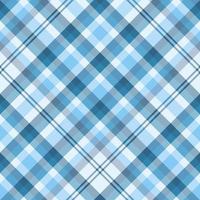 Seamless pattern in fine creative blue colors for plaid, fabric, textile, clothes, tablecloth and other things. Vector image. 2