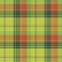 Seamless pattern in fascinating positive christmas red and green colors for plaid, fabric, textile, clothes, tablecloth and other things. Vector image.