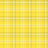 Seamless pattern in fascinating yellow and white colors for plaid, fabric, textile, clothes, tablecloth and other things. Vector image.
