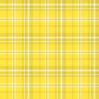 Seamless pattern in fascinating yellow and white colors for plaid, fabric, textile, clothes, tablecloth and other things. Vector image.